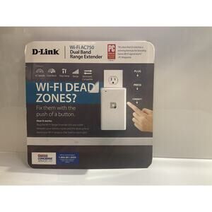 NEW SEALED D-Link AC750 Wireless Dual Band Wi-Fi Router,